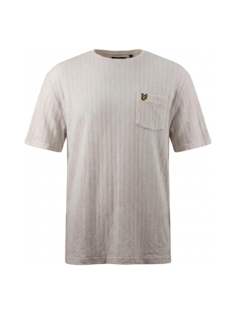 Lyle & scott T-shirt Wit 609387
 Maat M
 