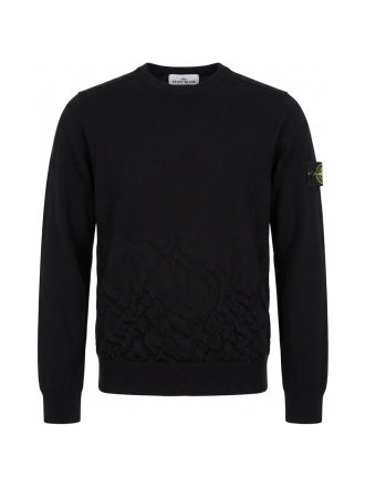Stone Island Junior Trui Zwart 609403
 Maat 156
 