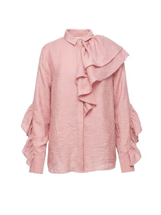 Josh V Blouse Roze 609451
 Maat M
 