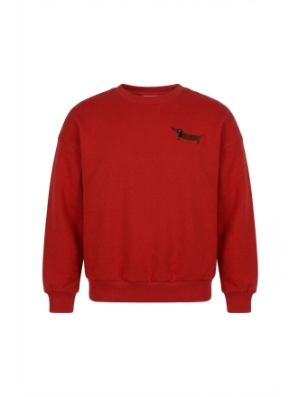 Mini Rodini Trui Rood 609460
 Maat 80
 