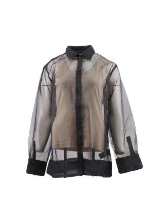 Msch Copenhagen Blouse Zwart 609463
 Maat L
 