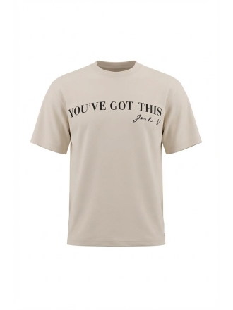 Josh V T-shirt Wit 609480
 Maat S
 