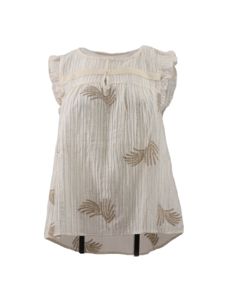 Nukus Top Beige 609497
 Maat M
 