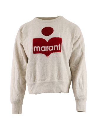 Isabel Marant Trui Grijs 609608
 Maat 36
 