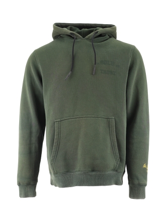 In Gold We Trust Hoodie Groen 609704
 Maat L
 