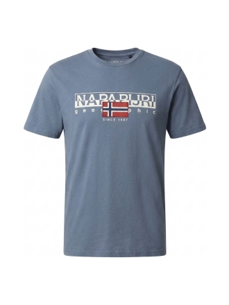 Napapijri T-shirt Groen 609733
 Maat M
 