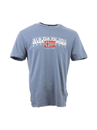 Napapijri T-shirt Groen 609733
 Maat M
 