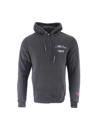 In Gold We Trust Hoodie Zwart 609762
 Maat M
 