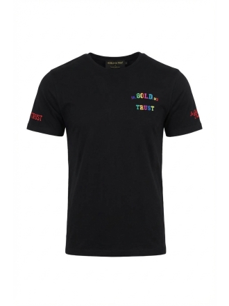 In Gold We Trust T-shirt Zwart 609774
Maat S