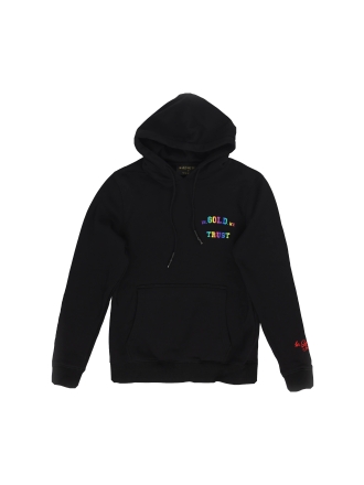 In Gold We Trust Hoodie Zwart 609776
Maat S
