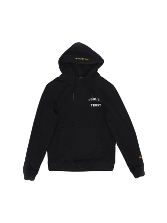 In Gold We Trust Hoodie Zwart 609786
Maat S