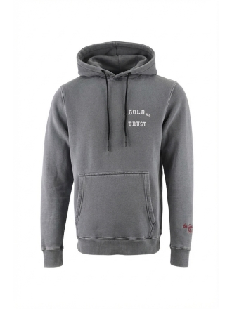 In Gold We Trust Hoodie Grijs 609795
Maat M