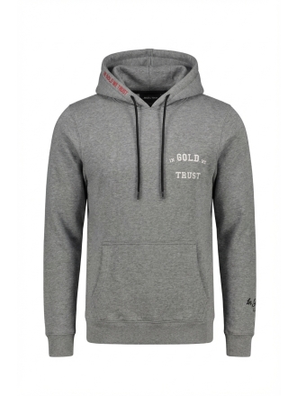 In Gold We Trust Hoodie Grijs 609798
Maat XS