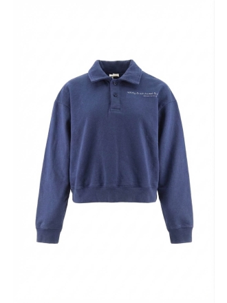 Sporty & Rich Trui Blauw 609799
 Maat L
 