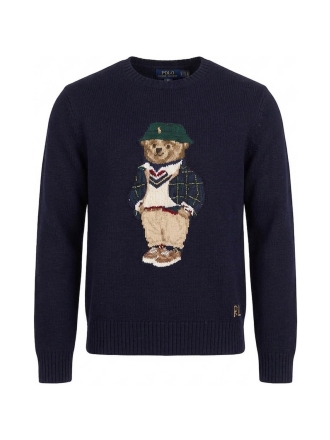 Polo Ralph Lauren Trui Blauw 609812
 Maat XL
 