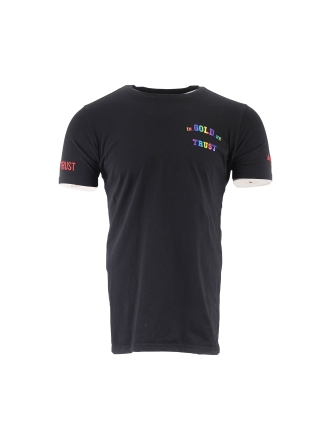 In Gold We Trust T-shirt Zwart 609861
Maat M