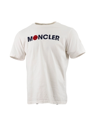 Moncler T-shirt Wit 609870
 Maat L
 