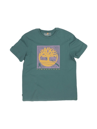 Timberland T-shirt Groen 609889
 Maat XL
 