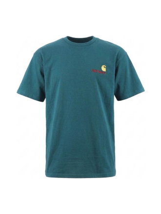Carhartt Wip T-shirt Groen 609892
 Maat L
 