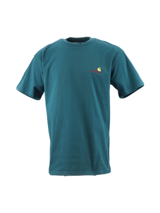 Carhartt Wip T-shirt Groen 609892
 Maat L
 