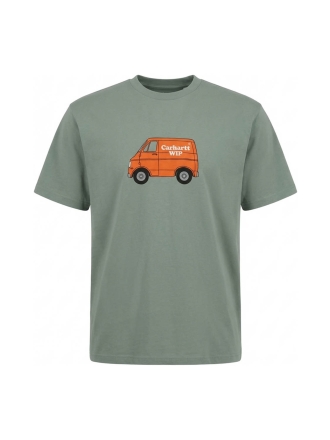 Carhartt Wip T-shirt Groen 609911
 Maat L
 