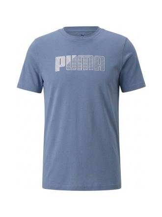 Puma T-shirt Blauw 609929
 Maat L
 