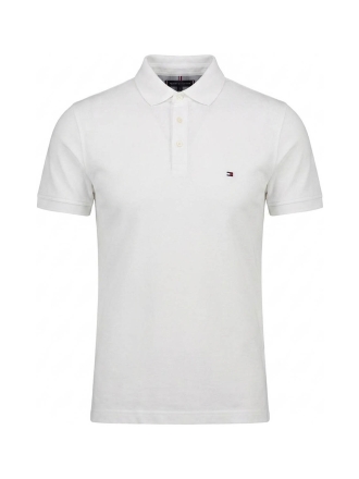 Tommy Hilfiger Polo Wit 609998
 Maat S
 