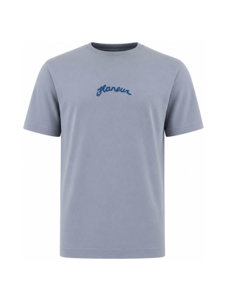 Flaneur T-shirt Blauw 610099
 Maat S
 