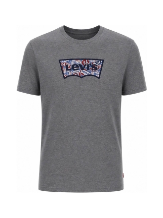 Levi's T-shirt Grijs 610132
 Maat 116
 