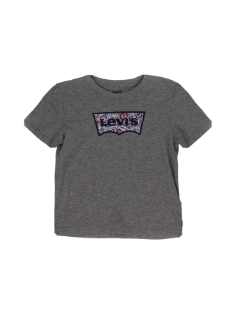 Levi's T-shirt Grijs 610132
 Maat 116
 