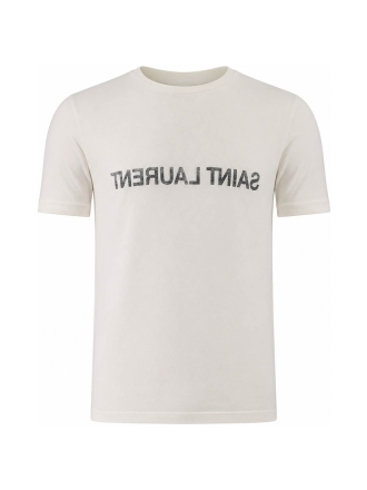 Saint Laurent T-shirt Wit 610151
 Maat M
 