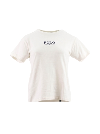 Polo Ralph Lauren T-shirt Wit 610191
 Maat 140
 