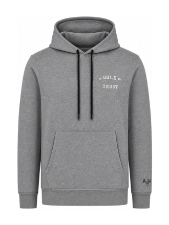 In Gold We Trust (igwt) Hoodie Grijs 610205
 Maat L
 