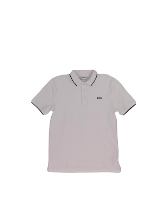 Hugo Polo Wit 610329
 Maat M
 