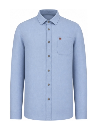 Napapijri Overhemd Blauw 610372
 Maat M
 