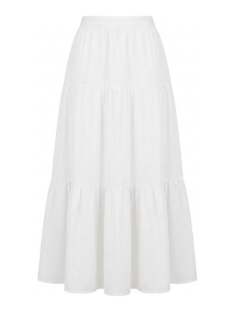 Peppermint Rok Wit 610482
 Maat L
 