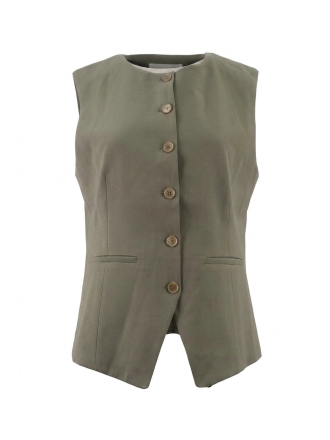 Samsoe Samsoe Bodywarmer Groen 610864
 Maat L
 