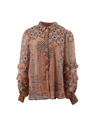 Phase Eight Blouse Beige 610899
 Maat M
 