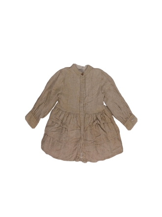 Donsje Amsterdam Jurk Beige 610968
 Maat 122
 