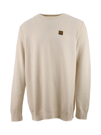 PME Legend Trui Beige 611095
 Maat XL
 