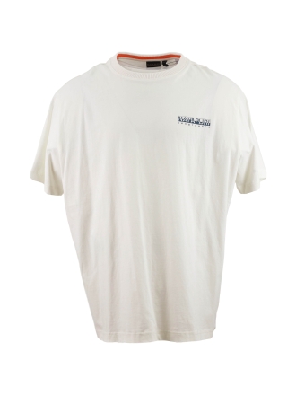 Napapijri T-shirt Wit 611129
 Maat 3XL
 