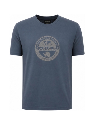Napapijri T-shirt Blauw 611174
 Maat 3XL
 