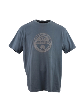 Napapijri T-shirt Blauw 611174
 Maat 3XL
 
