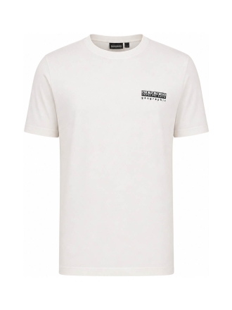 Napapijri T-shirt Wit 611186
 Maat XXL
 