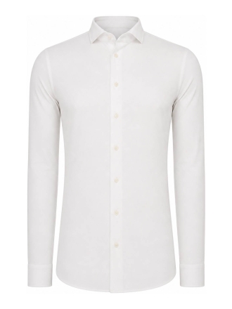 Profuomo Overhemd Wit 611197
 Maat 38
 