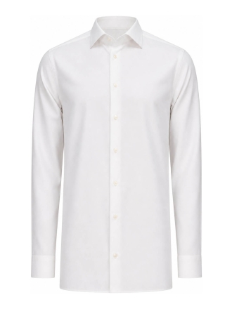 Profuomo Overhemd Wit 611234
 Maat 43
 