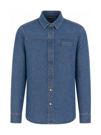 Napapijri Overhemd Blauw 611240
 Maat S
 