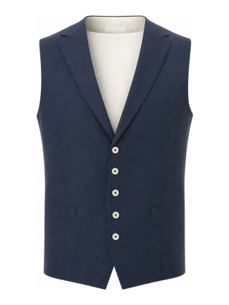 Dutch Dandies Gilet Grijs 611341
 Maat 48
 