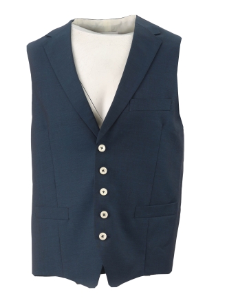 Dutch Dandies Gilet Grijs 611341
 Maat 48
 