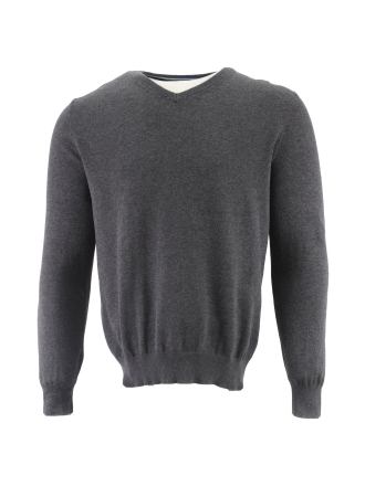 The Blueprint Trui Grijs 611381
 Maat M
 